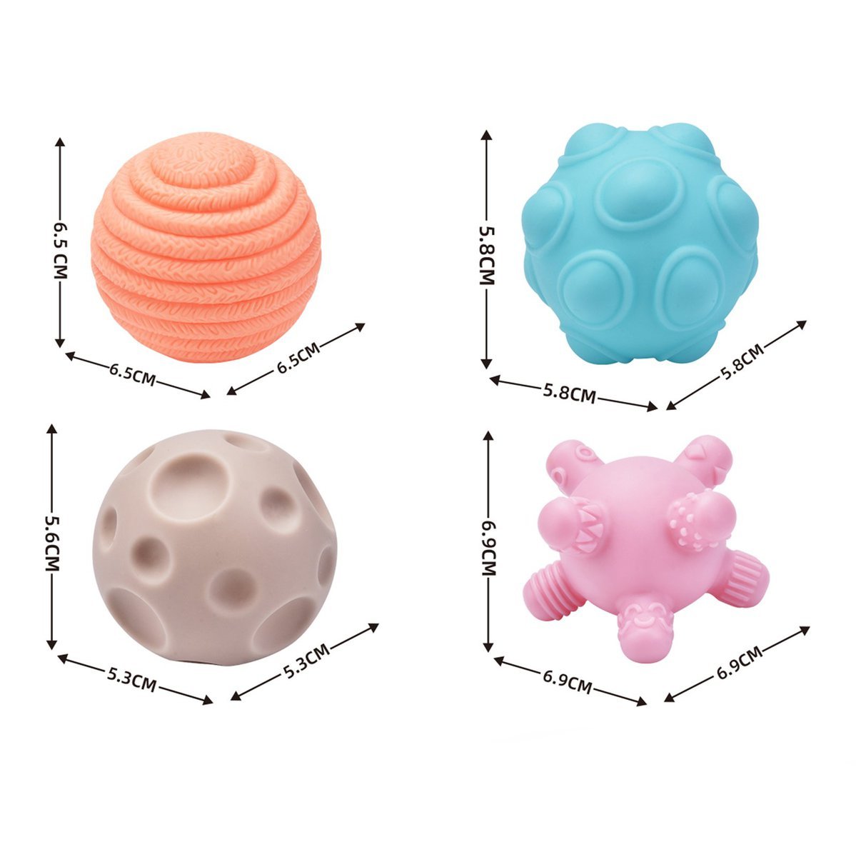 Woopie Lankstus sensorinis kubas Dinozaurai