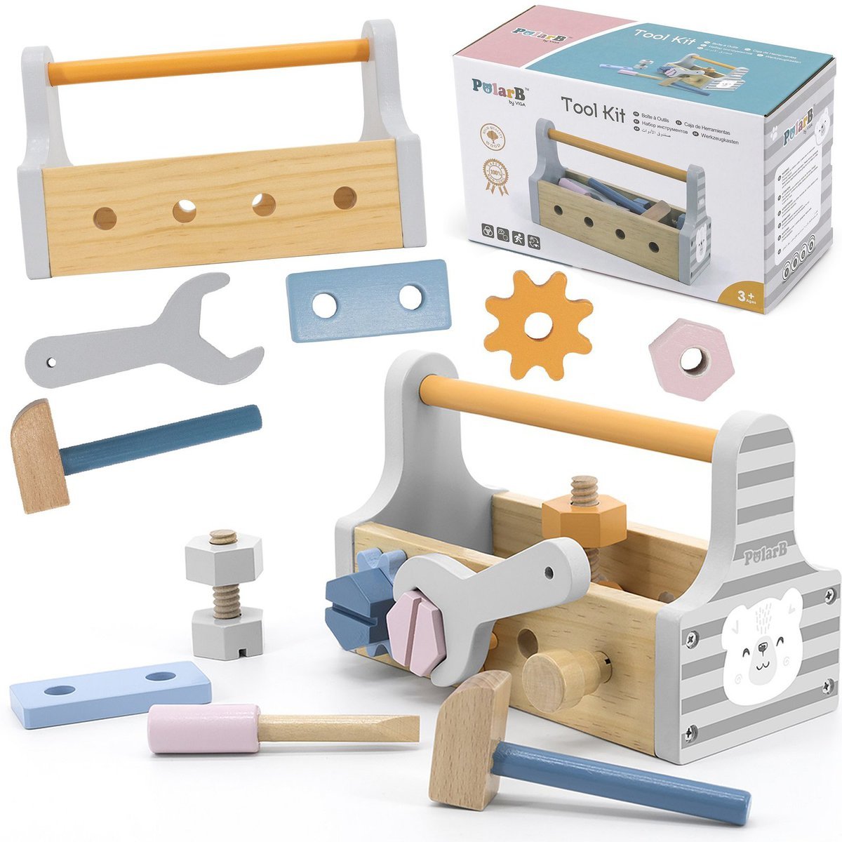 Viga PolarB Medinių įrankių dėžė