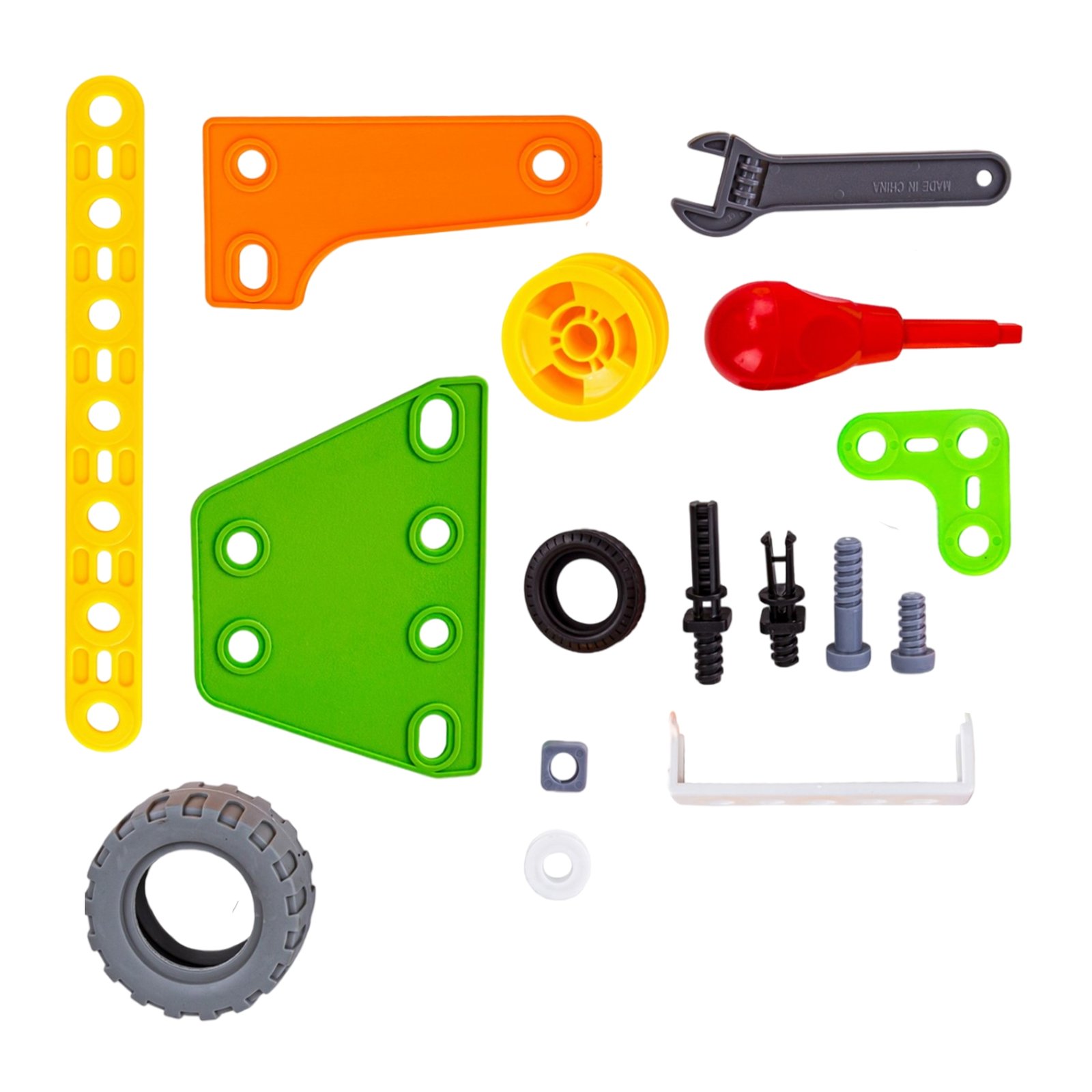 WOOPIE Statybiniai blokai STEM transporto priemonės 163 vnt.